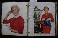 1950'S MOVIE STARS SCRAPBOOK - DORIS DAY - ESTHER WILLIAMS - E 24899