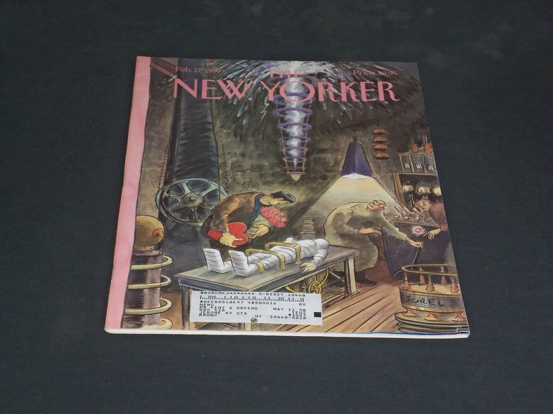 1997 FEBRUARY 17 THE NEW YORKER MAGAZINE - ILLUSTRATED COVER - NY 1880
