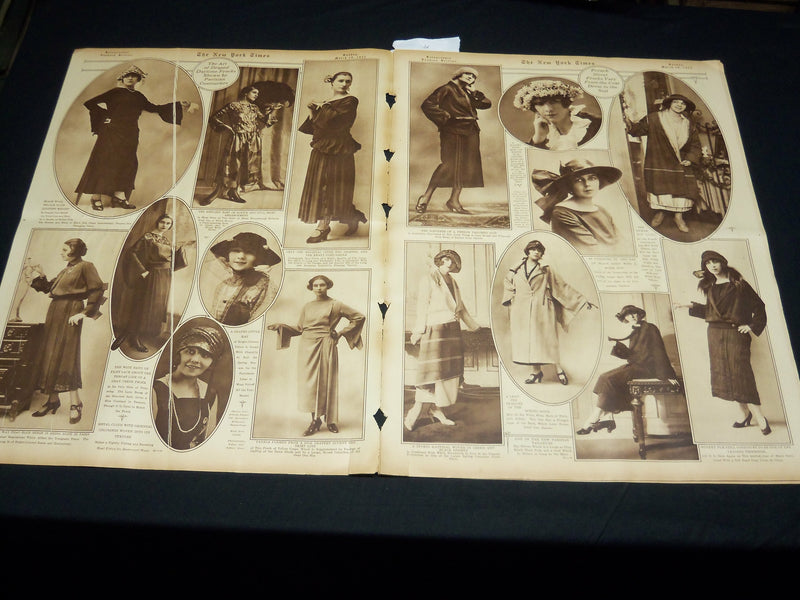 1922 MARCH 19 NEW YORK TIMES PICTURE SECTION NO. 4, 5 & 6 - NICE PHOTOS- NT 8850