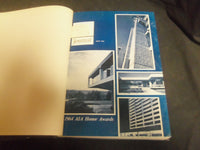 1964 AMERICAN INSTITUTE OF ARCHITECTS 2 BOUND VOLUMES - NICE PHOTOS - R 856