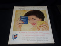 1958 JUNE MCCALL'S MAGAZINE - NICE FASHION FRONT COVER - E 5910