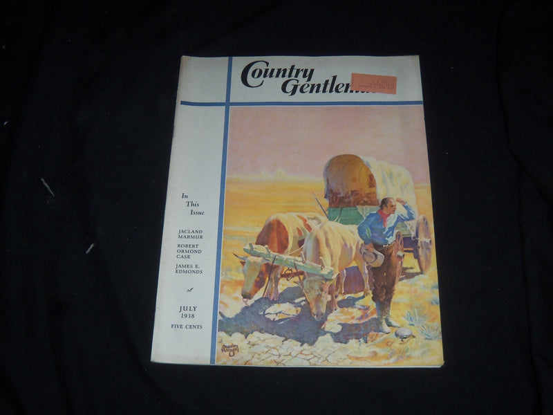 1938 JUL COUNTRY GENTLEMAN MAGAZINE - ILLUSTRATED COVER, STORIES & ADS - SP 7070