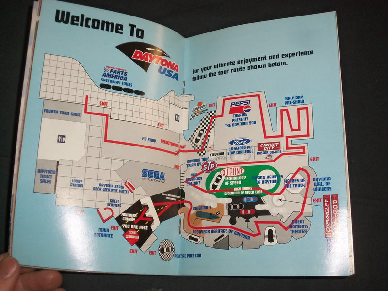 1997 DAYTONA USA PROGRAM MINI BOOK - INAUGURAL ISSUE - J 3774