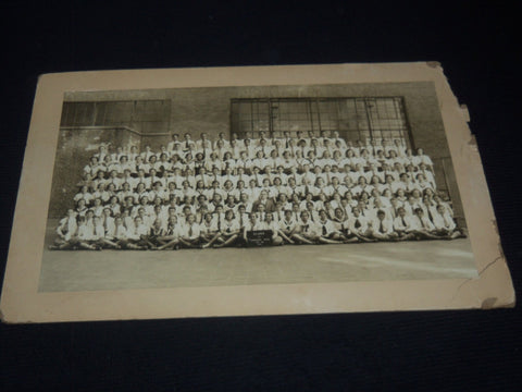 1934 JANUARY P.S.70 BRONX SCHOOL PHOTO MOUNTED - 22x14 - #11