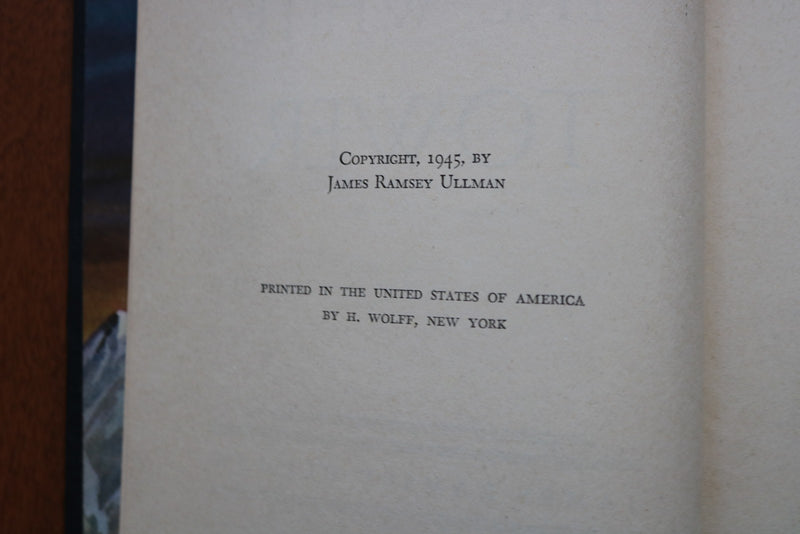 1945 THE WHITE TOWER HARDCOVER BOOK BY JAMES RAMSEY ULLMAN - KD 9602