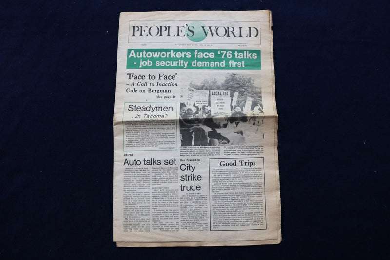 1976 MAY 15 PEOPLE'S WORLD NEWSPAPER - WILLIAM F. BUCKLEY - NP 8866