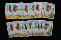 DAVE CONCEPCION ALL STAR 1983 TOPPS BASEBALL CARDS-#400- NM-MT -LOT OF 29 - #114