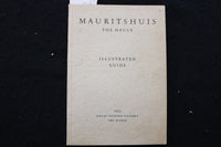1953 MAURITSHUIS THE HAGUE ILLUSTRATED GUIDE SOFTCOVER BOOK - K 2218
