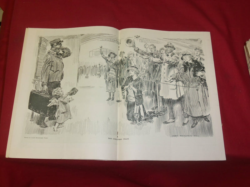 1921 DECEMBER 24 JUDGE MAGAZINE - A CHRISTMAS EAVESDROPPER - B 6103