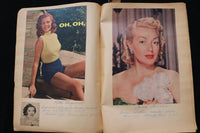 HOLLYWOOD ACTRESSES SCRAPBOOK - ELIZABETH TAYLOR - MARILYN MONROE - E 24917