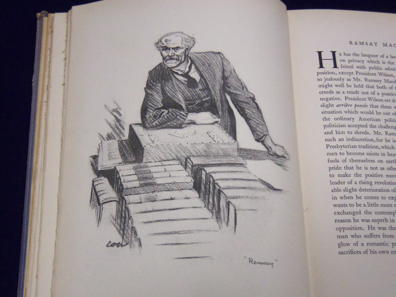 1928 LIONS AND LAMBS BY LOW & LYNX BOOK - GREAT ILLUSTRATIONS - KD 3376