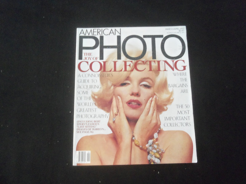 1995 MARCH/APRIL AMERICAN PHOTO MAGAZINE - MARILYN MONROE COVER - B 1181U