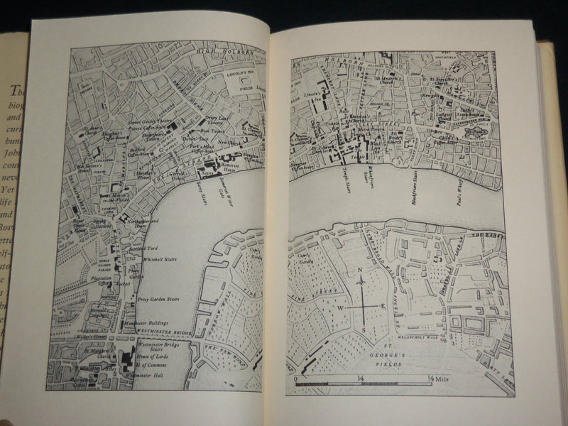 1965 DR. JOHNSON HIS LIFE IN LETTERS BOOK BY DAVID LITTLEJOHN - KD 7133