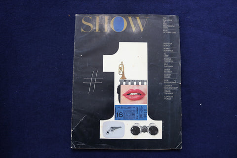 1961 OCTOBER SHOW MAGAZINE - #1 THE BEST THEATRE COVER - E 23358
