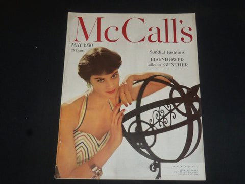 1950 MAY MCCALL'S MAGAZINE - NICE COVER, STORIES & ADS - SP 6849
