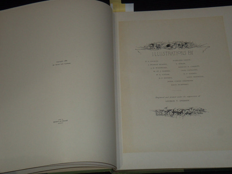 1888 FAIRY LILIAN AND OTHER POEMS VOLUME BY ALFRED TENNYSON - KD 1380C