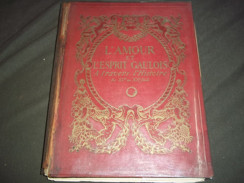 1928 L'AMOUR ET L'ESPRIT GAULOIS A TRAVERS L'HISTORIE VOLUME III - KD 1008