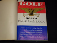 1964 JANUARY-DECEMBER GOLF MAGAZINE BOUND VOLUME - GREAT COVERS - R 425