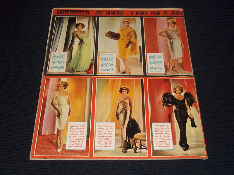 1962 DECEMBER 25 CINEMONDE MAGAZINE - SENTA BERGER COVER - E 24862