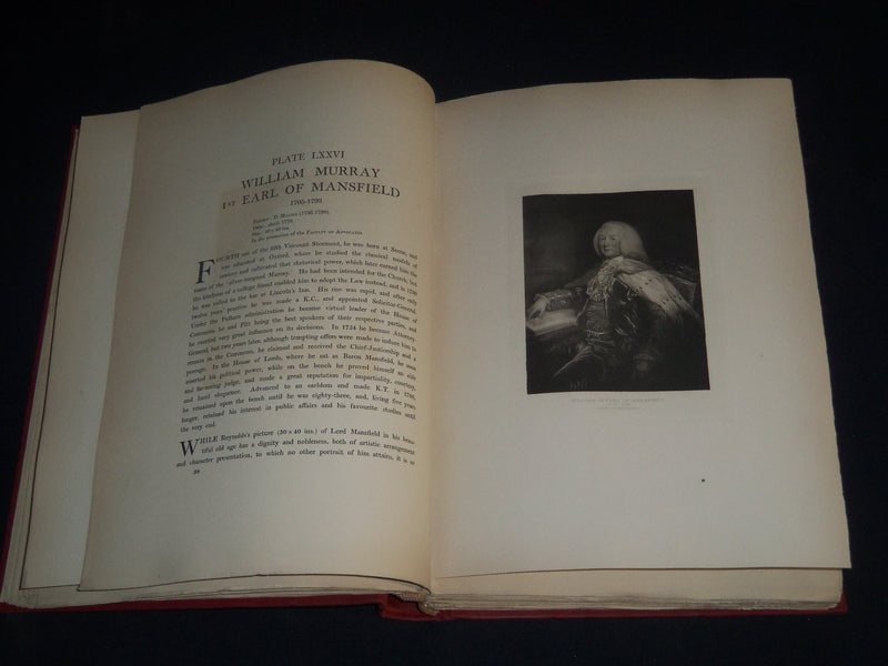 1903 SCOTTISH PORTRAITS HISTORICAL CRITICAL JAMES L. CAW VOLUME 1 & 2 - Z 150