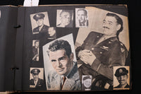 1930'S-1940'S MOVIE STARS SCRAPBOOK - CLARK GABLE - RONALD REAGAN - E 24878