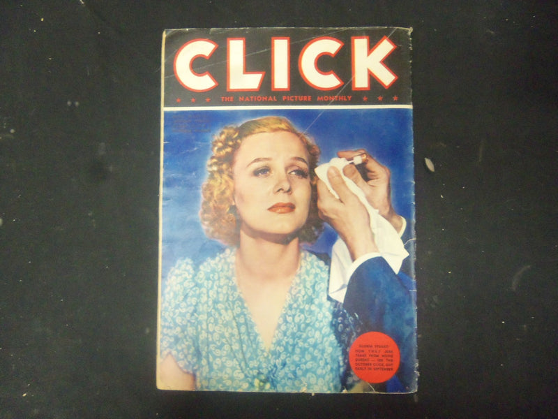 1938 SEPTEMBER CLICK MAGAZINE - VOL 1, NO 8 - NICE COVER & PHOTOS INSIDE-ST 4062