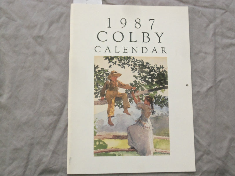 1987 COLBY CALDENDAR - WINSLOW HOMER - K 275