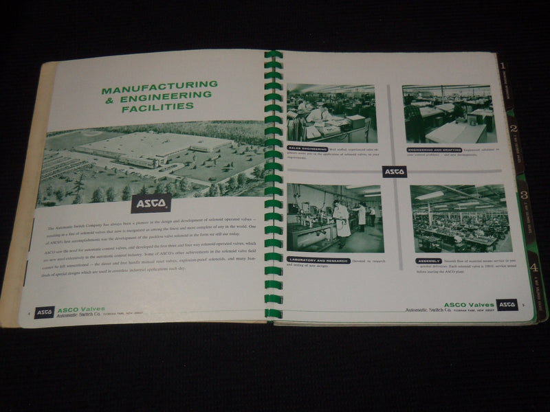 1950'S AUTOMATIC SWITCH CO. SOLENOID VALVES CATALOG NO. 26 -NEW JERSEY- KD 3912R