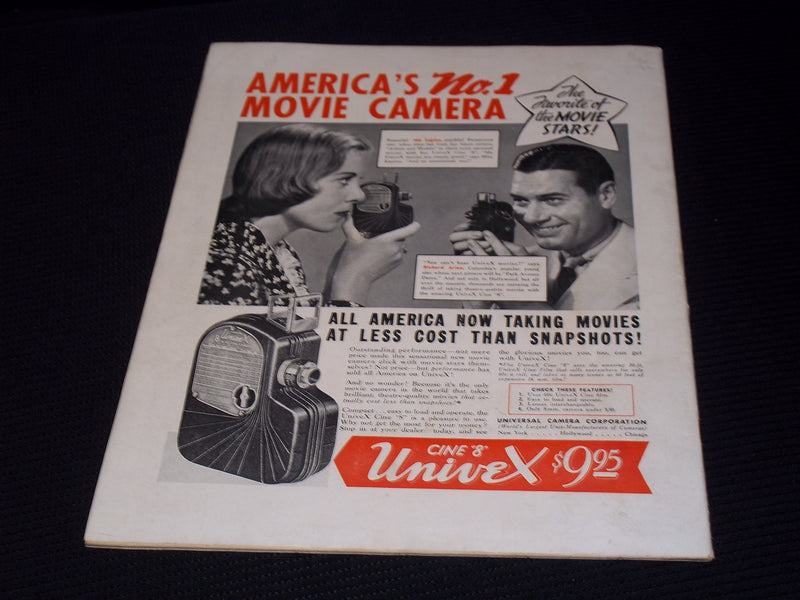 1937 DECEMBER SCREEN GUIDE MAGAZINE - ROBERT TAYLOR FRONT COVER - E 20085