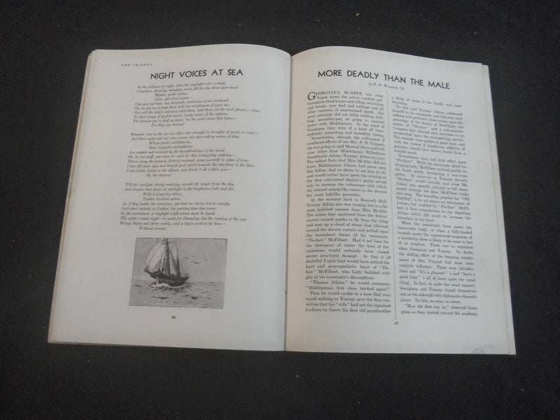 1935 TRIDENT MAGAZINE - JUNE WEEK - UNITED STATES NAVAL ACADEMY - B 5530T