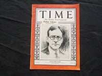 1927 NOVEMBER 14 TIME MAGAZINE - NEWTON DIEHL BAKER - T 138