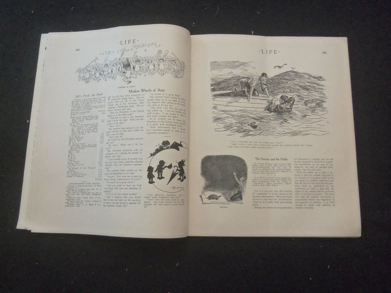1913 JULY 24 LIFE MAGAZINE - 