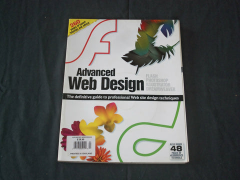 2005 ADVANCED WEB DESIGN MAGAZINE-VOL 3- SOFTWARE PROJECTS- CD INCLUDED - RC 797