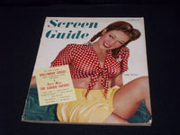 1947 NOVEMBER SCREEN GUIDE MAGAZINE - LINDA DARNELL FRONT COVER - E 15389