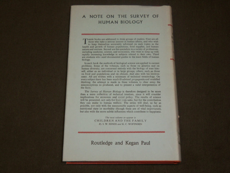 1954 REPRODUCTION AND SEX HARDCOVER BOOK BY G. I. M. SWYER - KD 6172