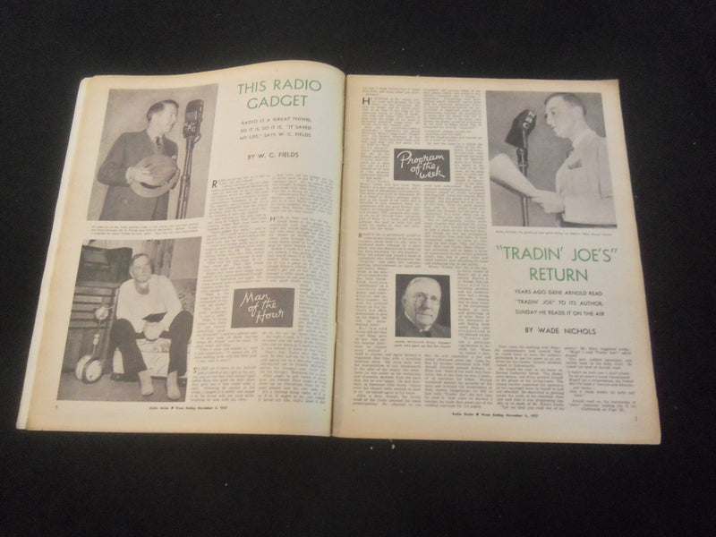 1937 NOVEMBER 6 RADIO GUIDE MAGAZINE - TYRONE POWER COVER - SP 9517H