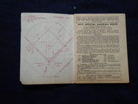 1973 SPALDING BASEBALL RULES PLAYING AND SCORING BOOKLET - J 8309