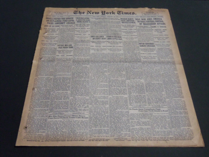 1927 FEBRUARY 22 NEW YORK TIMES - VIRGIN MAN AUTHOR ARRESTED AGAIN - NT 6800