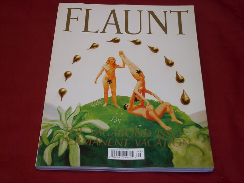 FLAUNT MAGAZINE ISSUE NO. 105 - HIGH END FASHION - THE VAGABOND ISSUE - RC 123