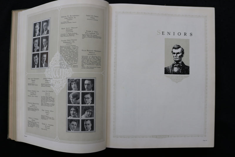 1927 THE BADGER UNIVERSITY OF WISCONSIN YEARBOOK - MADISON, WISCONSIN - YB 3506