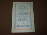 1925-1926 CHICAGO & MIDWEST MUSICIANS & ALLIED ARTISTS DIRECTORY BOOK - KD 5177