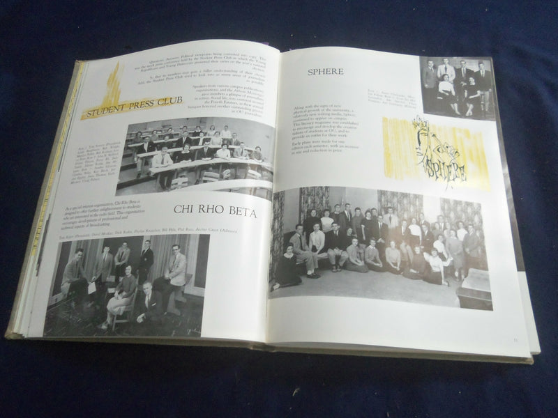 1957 ATHENA OHIO UNIVERSITY YEARBOOK - ATHENS COUNTY, OHIO - YB 2639