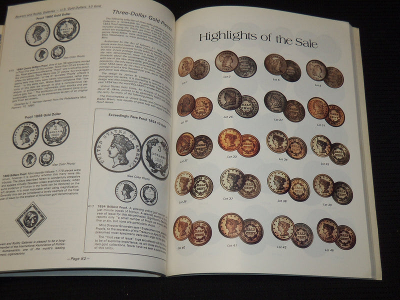 1979-1981 THE GARRETT COLLECTION SALES JOHN HOPKINS CATALOGS LOT OF 4 - O 3239K