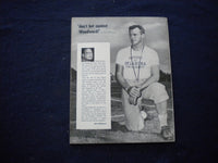 1950 STANLEY WOODWARD'S FOOTBALL MAGAZINE - BOBBY WILLIAMS, NOTRE DAME - B 439Q