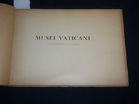 1900'S MUSEI VATICANI BOOK - 71 ILLUSTRATIONS IN 60 TAVOLE - J 9250