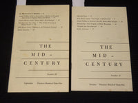 1961 THE MID CENTURY MAGAZINE LOT OF 2 ISSUES - THRILLING - K 648