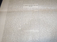 1849 DECEMBER 20 THE INDEPENDENT NEWSPAPER - ZULUS - VOLUME 1 NO. 55 - NP 3879L