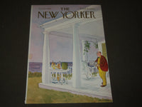 1968 AUGUST 31 NEW YORKER MAGAZINE FRONT COVER ONLY - GREAT ART FOR FRAMING