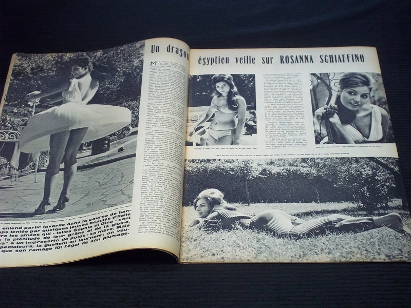 1960 AUGUST 30 CINEMONDE MAGAZINE - GINA LOLLOBRIGIDA COVER - E 24811