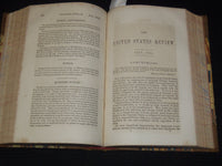 1853-1854 THE UNITED STATES REVIEW BOUND VOLUME NO. 2 - NEW YORK - KD 9524